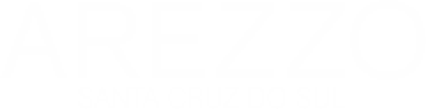 Logo Branco - Arezzo Santa Cruz do Sul